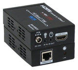 HDBaseT PoH PoE 4K2K 1080p HDMI Extender Kit over single CAT5e/6/7 up to 230ft with Bi-directional IR ANI-HDB70 by "A-NeuVideo, Inc."
