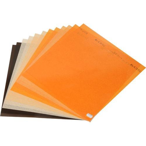 LEE Filters Daylight to Tungsten Filter Lighting Pack - 12 Sheets (10 x 12")