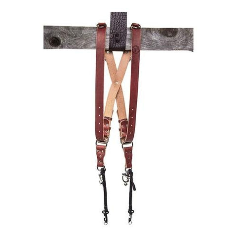 HoldFast Gear Money Maker Two-Camera Harness with Silver Hardware