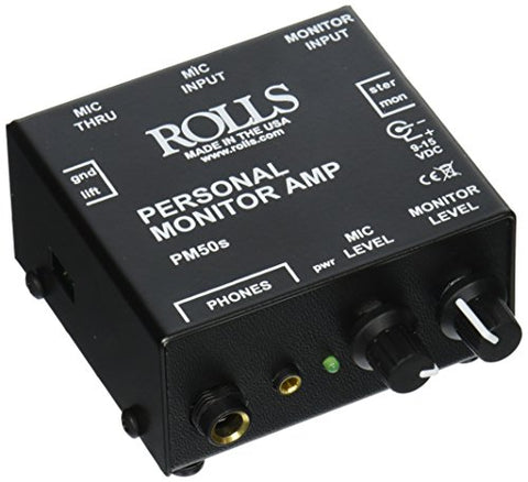 Rolls PM50s - Personal Monitor Amplifier