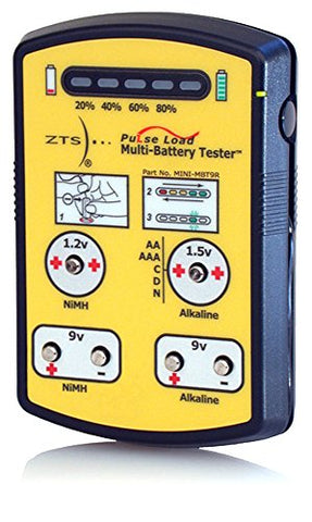 ZTS MINI-MBT9R Mini '9R' Multi-Battery Tester