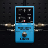 NUX Mod Core Deluxe mkII Pedal with 8 Different Modulations and Smart Tap Tempo