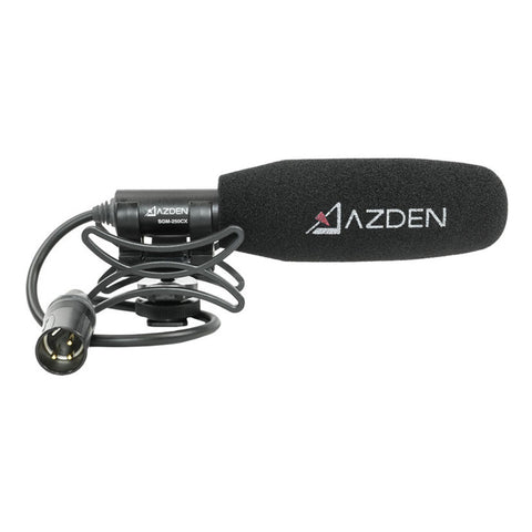 Azden SGM-250CX Short Shotgun Microphone (Shockmount, Phantom Only)