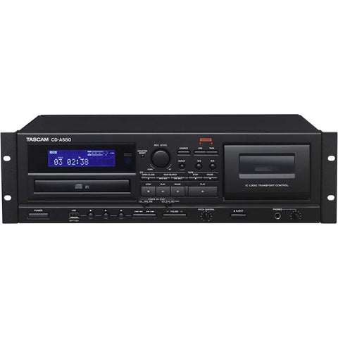 TASCAM CD-A580 Cassette, USB & CD Player/Recorder