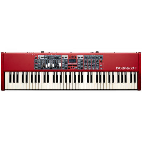 Nord Electro 6D 73-Note Semi-Weighted Waterfall Stage Keyboard