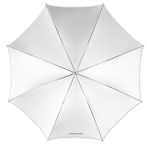 Westcott Umbrella - Collapsible, Optical White Satin - 43"