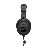 Sennheiser HD 300 Pro Headphones, Black with Headphone Holder & Stereo 1/4" Male Phone TRS Headphone Extension Cable 10'