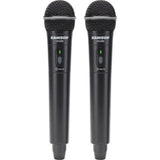 Samson Stage 200 Handheld Dual-Channel Wireless System with (2) Q6 Dynamic Microphones (Group A)