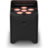 CHAUVET DJ Freedom Par T6 Battery-Powered RGB LED PAR with Wireless DMX (x6 pcs) Bundle with SKB iSeries 3i-201510PAR Chauvet Freedom PAR Case and Anti-Static Screen Cleaning Wipes (5-Pack)