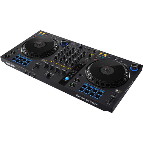 Pioneer DJ DDJ-FLX6 4-Channel DJ Controller for rekordbox and Serato DJ Pro (Black)