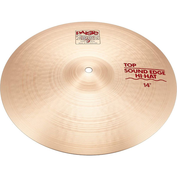Paiste 2002 Classic Cymbal Sound Edge Top Hi-Hat 14-inch
