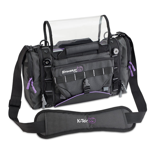 K-Tek Stingray Junior X Purple Audio Mixer Recorder Bag X-Series, KSTGJRXP