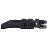Zoom H6 All Black 6-Track / 6-Input Portable Recorder with Single Mic Capsule, Boya Omnidirectional & Cardioid XLR Lavalier Mic Bundle