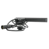 Azden SGM-250CX Short Shotgun Microphone (Shockmount, Phantom Only) Bundle with Azden SWS-CX Furry Windshield Cover