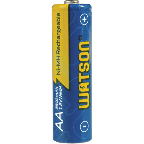 Watson AA NiMH Rechargeable Batteries (2300mAh) - 4-Pack