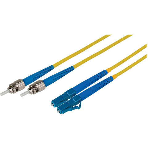 Camplex Duplex ST to Duplex LC Singlemode Fiber Optic Patch Cable (Yellow, 3.28')