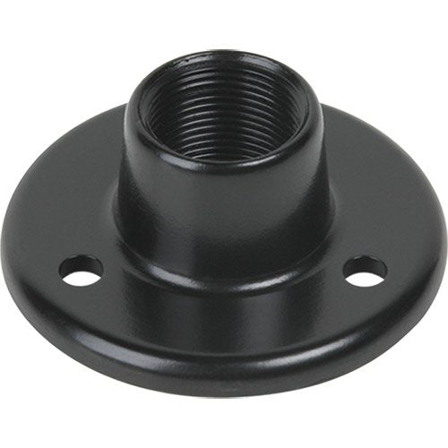 Atlas Sound AD-11BE Desk Top Mounting Flange - with: 5/8"-27 Female Fitting 1-3/4" Base Diameter (Black)
