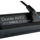 Audinate ADP-USBC-AU-2X2 Dante AVIO USB-C IO Adapter