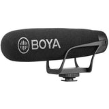 BOYA BY-BM2021 Camera-Mount Supercardioid Shotgun Microphone