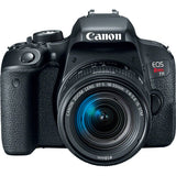 Canon EOS Rebel T7i DSLR Camera with 18-55mm Lens Video Creator Kit