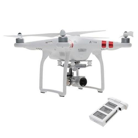 DJI Phantom 3 Standard Quadcopter Aircraft w/ 3-Axis Gimbal and 2.7k Camera w/ Remote Controller