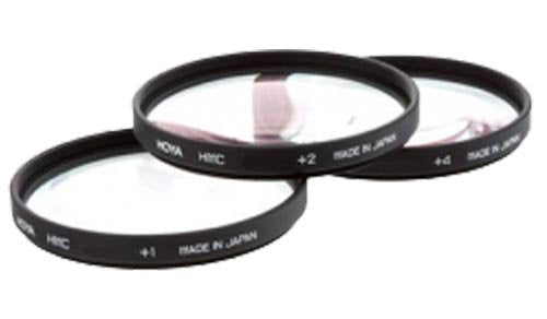 Hoya 77mm Close-Up Filter Set (+1 +2 +4) Multi Coated Diopters