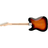 Squier by Fender Affinity Series Telecaster, Maple fingerboard (3-Color Sunburst) Bundle with Fender 10ft Cable (Straight/Straight), Guitar 12-Pack Picks, and 2" Guitar Straps