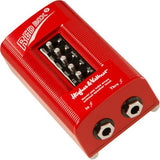 Hughes & Kettner Red Box 5 Guitar Cabinet Simulator with 6" Patch Cable R Angle (2-Pieces) Bundle