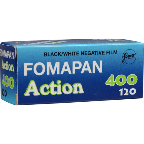 Fomapan 400 Action Black and White Negative Film (120 Roll Film)