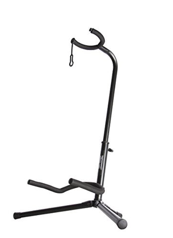 On Stage XCG4 Black Tripod Guitar Stand, Single Stand