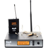 CAD WX1000BP Wireless Bodypack Microphone System with Lavalier, Headset, and Guitar Cable (510 to 570 MHz)