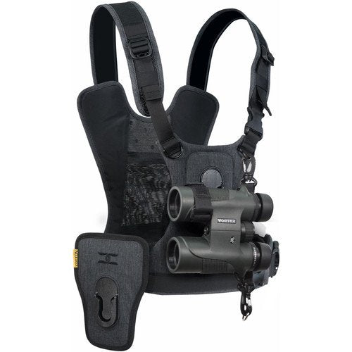 Cotton Carrier CCS G3 Binocular and Camera Harness (Gray)