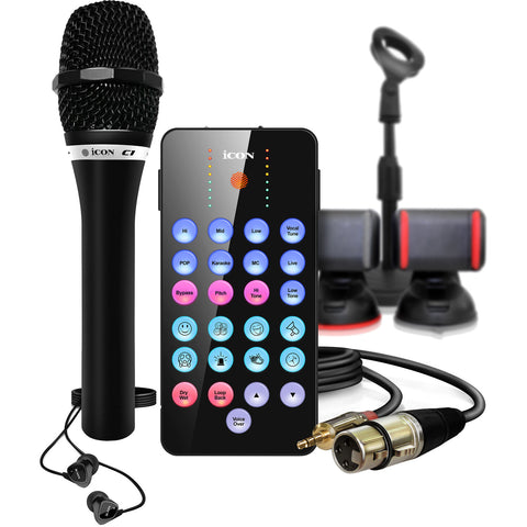 Icon Pro Audio LivePod Plus Bundle Complete Livestreaming Toolkit