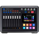 Tascam Mixcast 4 Podcast Station with Built-in Recorder/USB Audio Interface (MIXCAST4) Bundle with 32GB microSDHC Memory Card and 4x CAD GXL1800 Condenser Mic