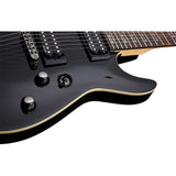 Schecter OMEN-6 6-String Electric Guitar, Black