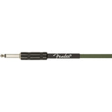 Fender Acoustasonic 15 Guitar Amplifier (2313700000) Bundle with Fender 13ft Straight/Straight Joe Strummer Instrument Cable (Drab Green)