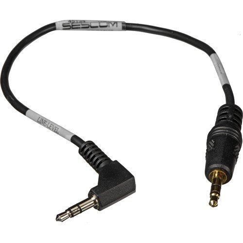 Sescom 3.5 mm Line to Mic -25 dB Audio Cable for Zoom H6 (9")