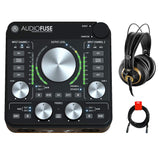 Arturia AudioFuse Rev2 Audio Interface - Black Bundle with AKG K240 Pro Headphone & XLR Cable