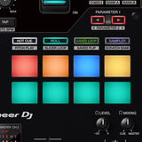 Pioneer DJ DJM-S7 2-Channel DJ Battle Mixer Bundle with Decksaver Cover for Pioneer DJM-S7 Mixer