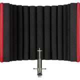 sE Electronics RF-X Reflexion Filter X (Red) Bundle with Auray RFMS-580 Reflection Filter Mic Stand