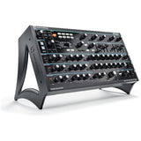 Novation Peak 8-Voice Polyphonic Synthesizer Bundle with Headliner Mod Base Desktop Production Stand and Set of 6" 8 Unbalanced Patch Cables
