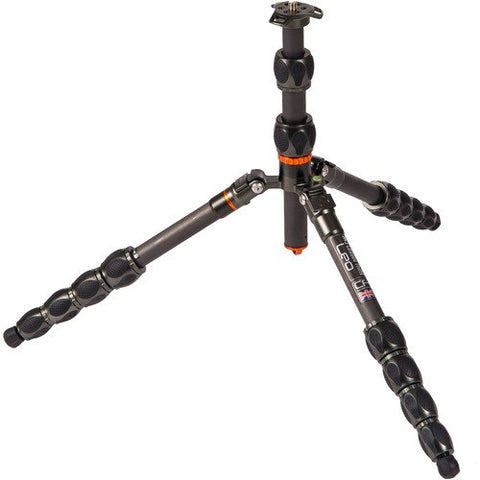 3 Legged Thing Eclipse Leo Carbon Fiber Travel Tripod (Gunmetal Gray)