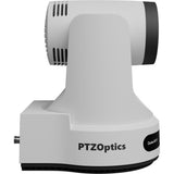 PTZOptics Link 4K SDI/HDMI/USB/IP PTZ Camera with 12x Optical Zoom (White) Bundle with HuddleCamHD (White)HCM-1 Small Universal Wall Mount Bracket and Anti-Static Screen Cleaning Wipes