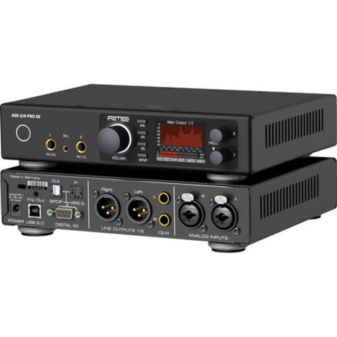 RME ADI-2/4 Pro SE 2-AD/4-DA 768 kHz, High-Performance Converter (Black Edition)