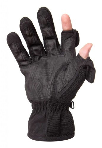 Freehands Women's Stretch Gloves (Large, Black)