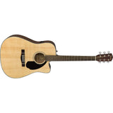 Fender CD-60SCE Dreadnought Acoustic Guitar - Natural