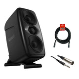 IK Multimedia iLoud MTM Compact Studio Monitor (Single) with XLR-XLR & XLR-TRS Cable Bundle