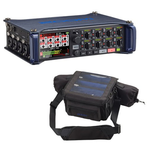 Zoom F8 Field Recorder & Custom Protective Case Kit