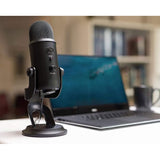 Blue Yeti Blackout USB Professional Multi-Pattern USB Microphone Plus Pack Bundle with Presonus StudioOne 5 artist DAW, iZotope RX elements Plug-in and Groover 3 Tutorials 3-Month Subscription