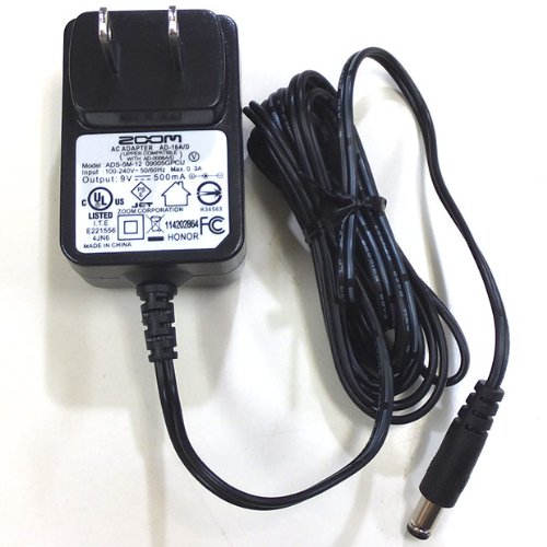 Zoom 9V Power Supply Adapter For Zoom Effects Pedals